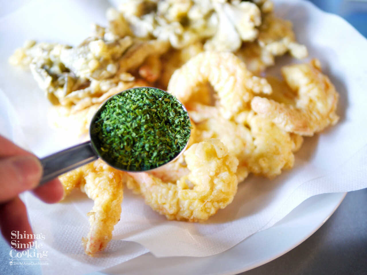 夕食に おつまみに お弁当に 楽チンえび天 小エビの青のりフリット 簡単 節約 おしゃレシピ Shimaのオウチカフェ Powered By ライブドアブログ