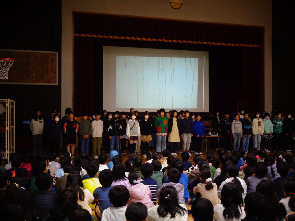 12月2日 人権集会 報告集会 : 島本町立第一小学校 日々の様子