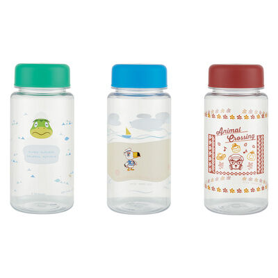 「あつ森×一番くじ」F賞:海辺で楽しむ ぷかぷかクリアボトル
