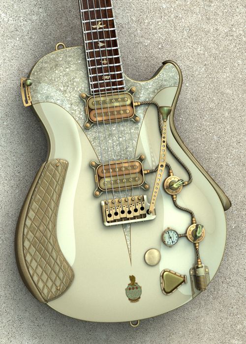 個性派ギター！スチームパンクなギターたち : Ken's Guitar Labo