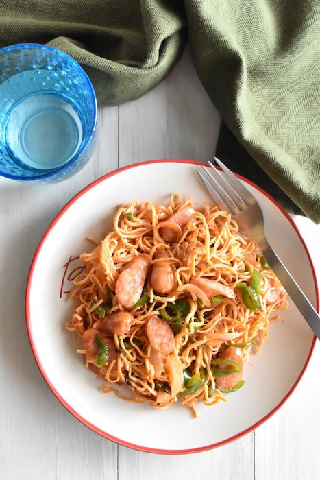 低糖質 注目の台湾食材 豆腐干 を使った簡単レシピ さくっとランチにも 豆腐干の ナポリタン風 マイナビニュース掲載 四万十住人の 簡単料理ブログ Powered By ライブドアブログ