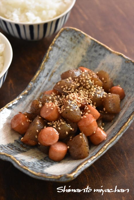 ちぎりこんにゃくとウインナーのピリ辛炒め 四万十住人の 簡単料理ブログ Powered By ライブドアブログ ちぎりこんにゃくとウインナーのピリ辛炒め 四万十住人の 簡単料理ブログ Powered By ライブドアブログ