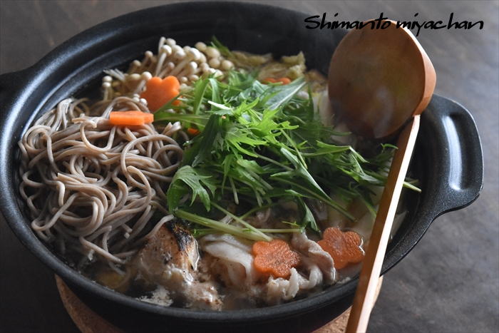 大晦日はこれで決まり みそか蕎麦鍋 四万十住人の 簡単料理ブログ Powered By ライブドアブログ