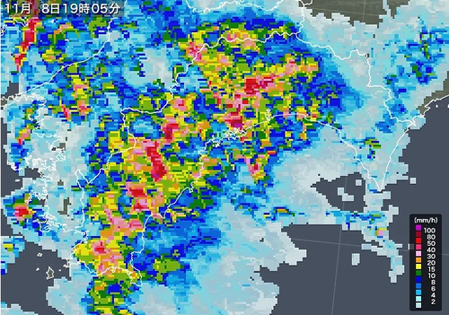 雨雲レーダー