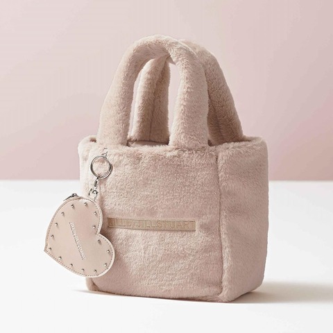 ファーバッグ＆ハートポーチチャーム