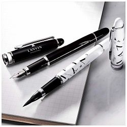 ランバンコレクション 万年筆&筆ペン2本セット