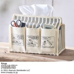 スヌーピー&フレンズ ティッシュボックスケース