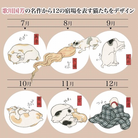 歌川国芳 スケジュール帳 5