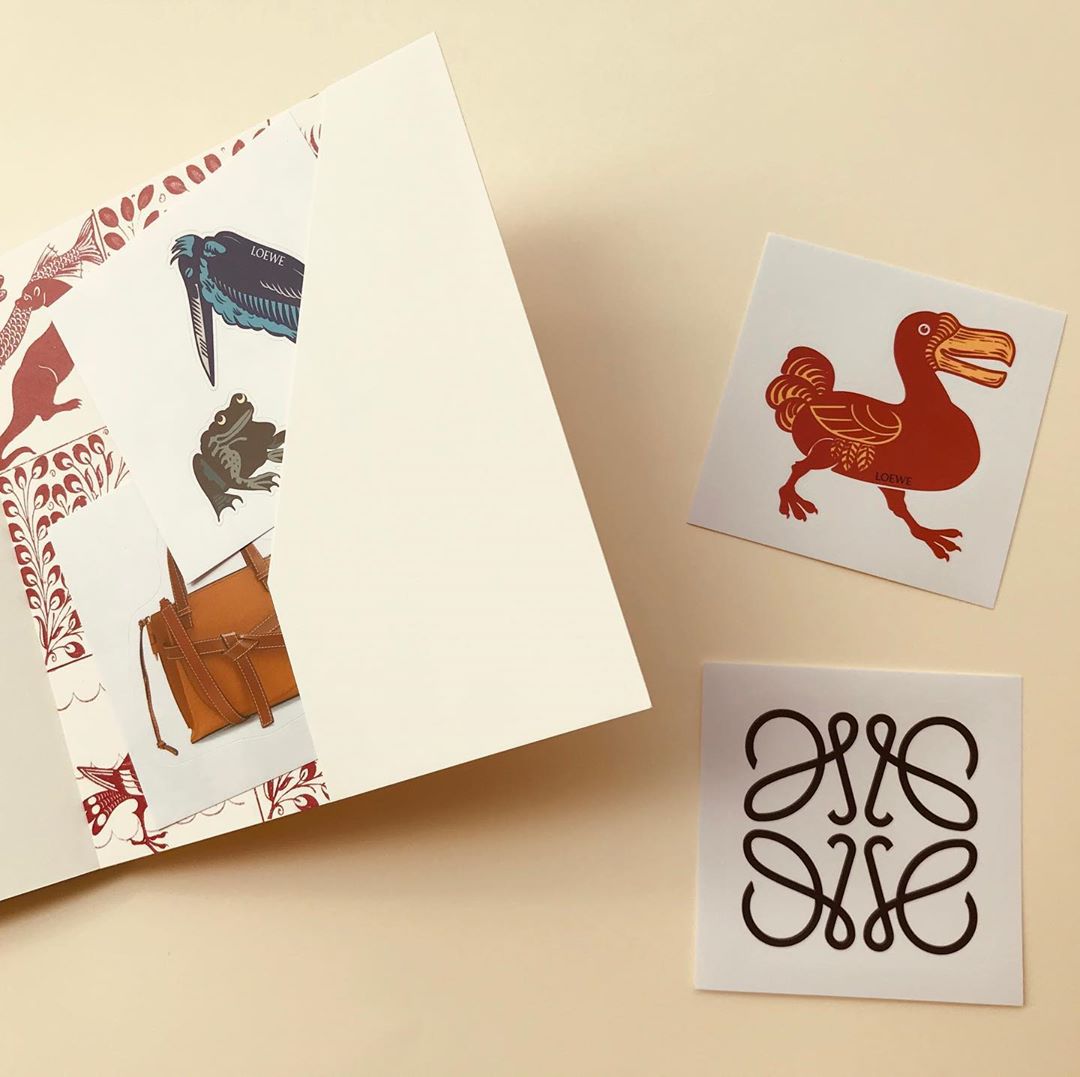 Spur シュプール 年 1月号 雑誌付録 ロエベ シールつき アート ノート 雑誌付録パトロール