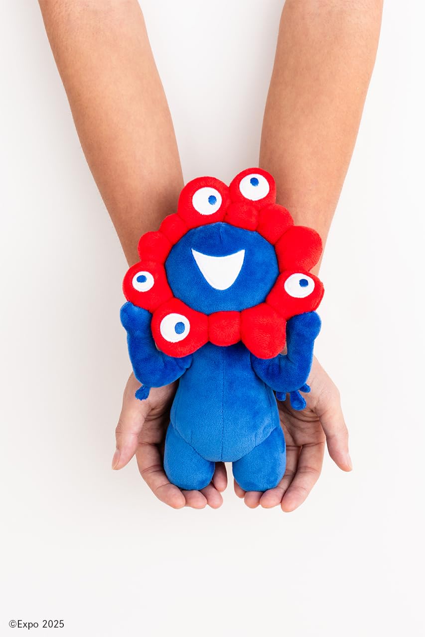 大阪・関西万博 公式キャラクター ミャクミャク ぬいぐるみポーチ BOOK