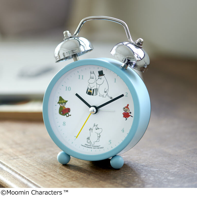 リンネル 21年 3月号 増刊 雑誌付録 ムーミン レトロな目覚まし時計 雑誌付録パトロール