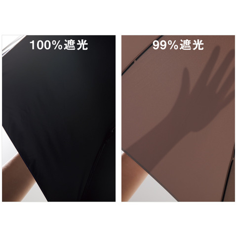 100%遮光日傘
