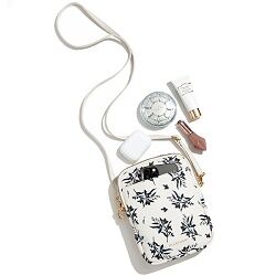 JILL STUART カードケースつき花柄マルチポシェット