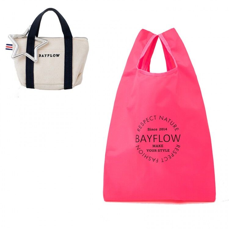 Bayflow Eco Bag Set Book Limited Color ムック本付録 エコバッグ 雑誌付録パトロール