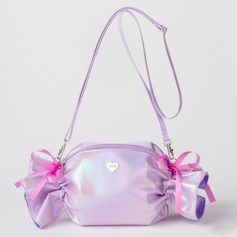 しなこキャンディポーチ　 ギャラリーパープル、コットンキャンディパープル しなこキャンディポーチBOOK Cotton Candy Purple : 雑誌付録