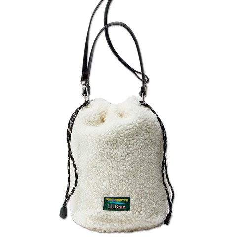 L.L.Bean ボア巾着ポシェット