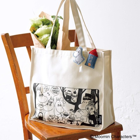 ムーミン×marble SUD ビッグトート&クリップ2種 3点セット