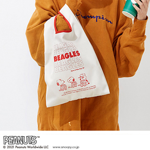 Snoopy Ecobag Book No 5 ムック本付録 エコバッグ 雑誌付録パトロール