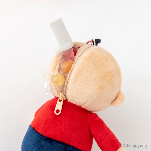 パンパンくんの日常 meets MILKFED. おめかしぬいぐるみポーチ 6