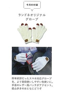 ランドネオリジナルグローブ