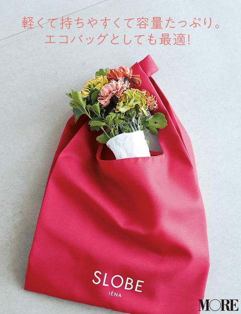スローブ イエナ BIG&ポケッタブルなマルシェバッグ2