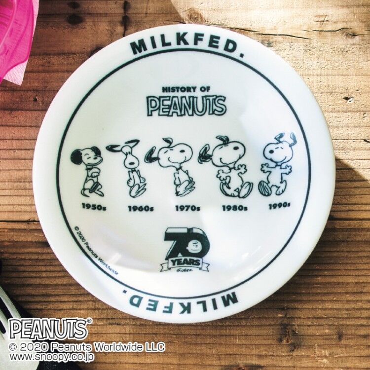 Mini ミニ 年 6月号 増刊 雑誌付録 スヌーピー 美濃焼のお皿 雑誌付録パトロール