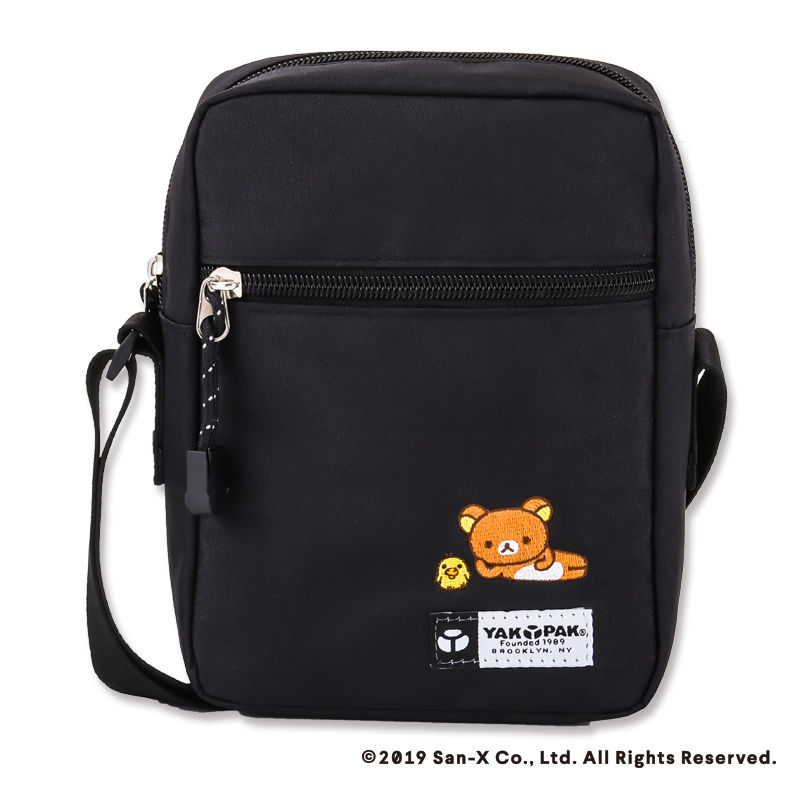 リラックマ Yak Pak Shoulder Bag Book Black Ver ムック本付録 リラックマ Yak Pak ショルダーバッグ ブラック 雑誌付録パトロール