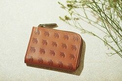 牛革コンパクト財布