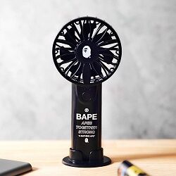 A BATHING APE 2WAYハンディ扇風機