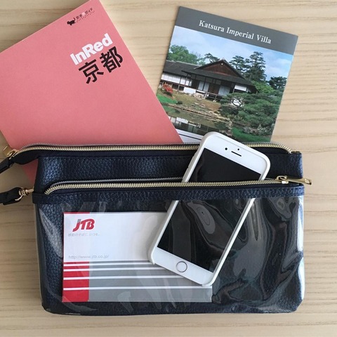 ズッカ特製 スマホも長財布も入る上質ポシェット3