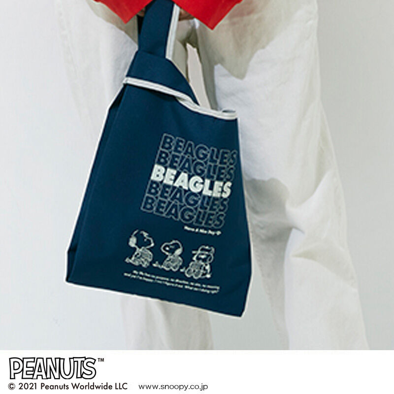Snoopy Ecobag Book No 6 ムック本付録 エコバッグ 雑誌付録パトロール