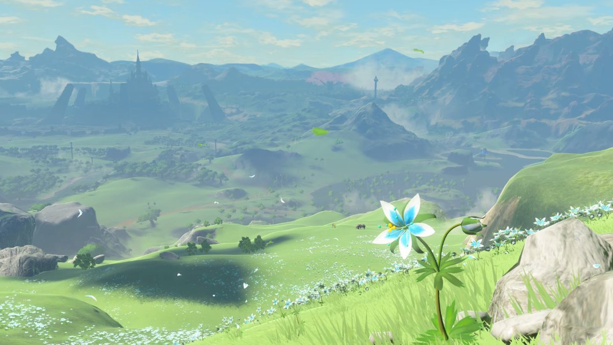 ゼルダの伝説ブレスオブザワイルド クリア 水色雫と桃色丸 ゼルダの伝説ブレスオブザワイルド クリア 水色雫と桃色丸