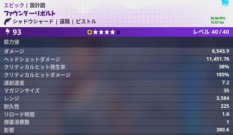 ダメージ計算式 Fortnite Save The World 世界を救え 情報
