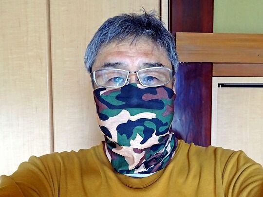 ワークマンの ネックゲイター ゲット 食いしん坊シモさん