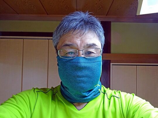 ワークマンの ネックゲイター ゲット 食いしん坊シモさん