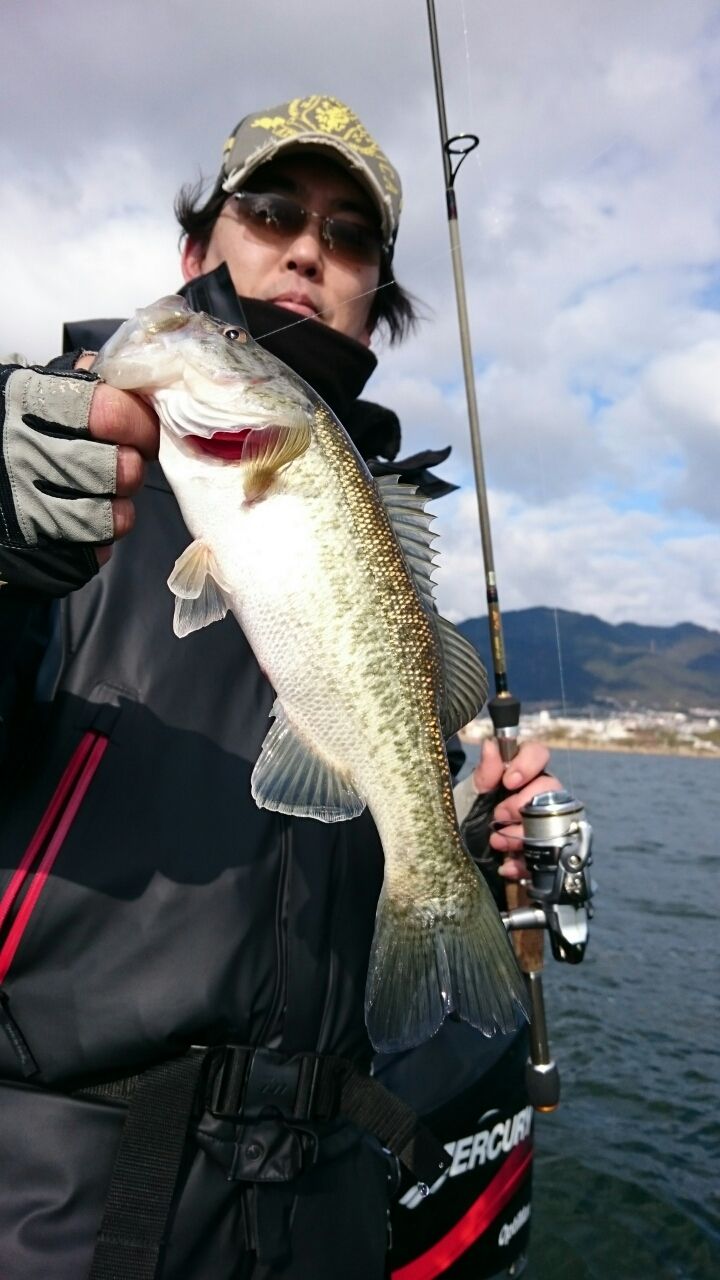冬 春 冬の1日 ズル引きと巻きで 下敷領のええやん 琵琶湖バスフィッシングガイド