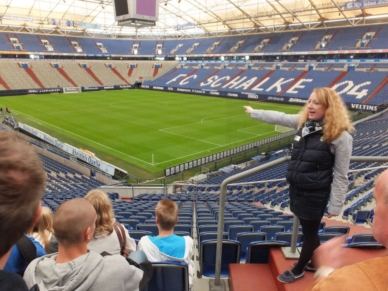 Veltins Arena見学ツアー 1 Kunst Und Fussball