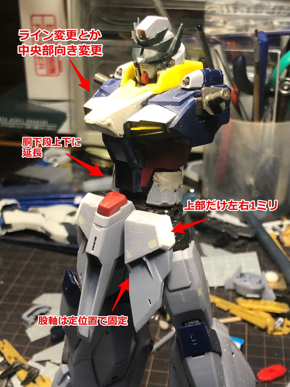 MG 1/100 プロヴィデンスガンダム 改造パーツ DX Ver.