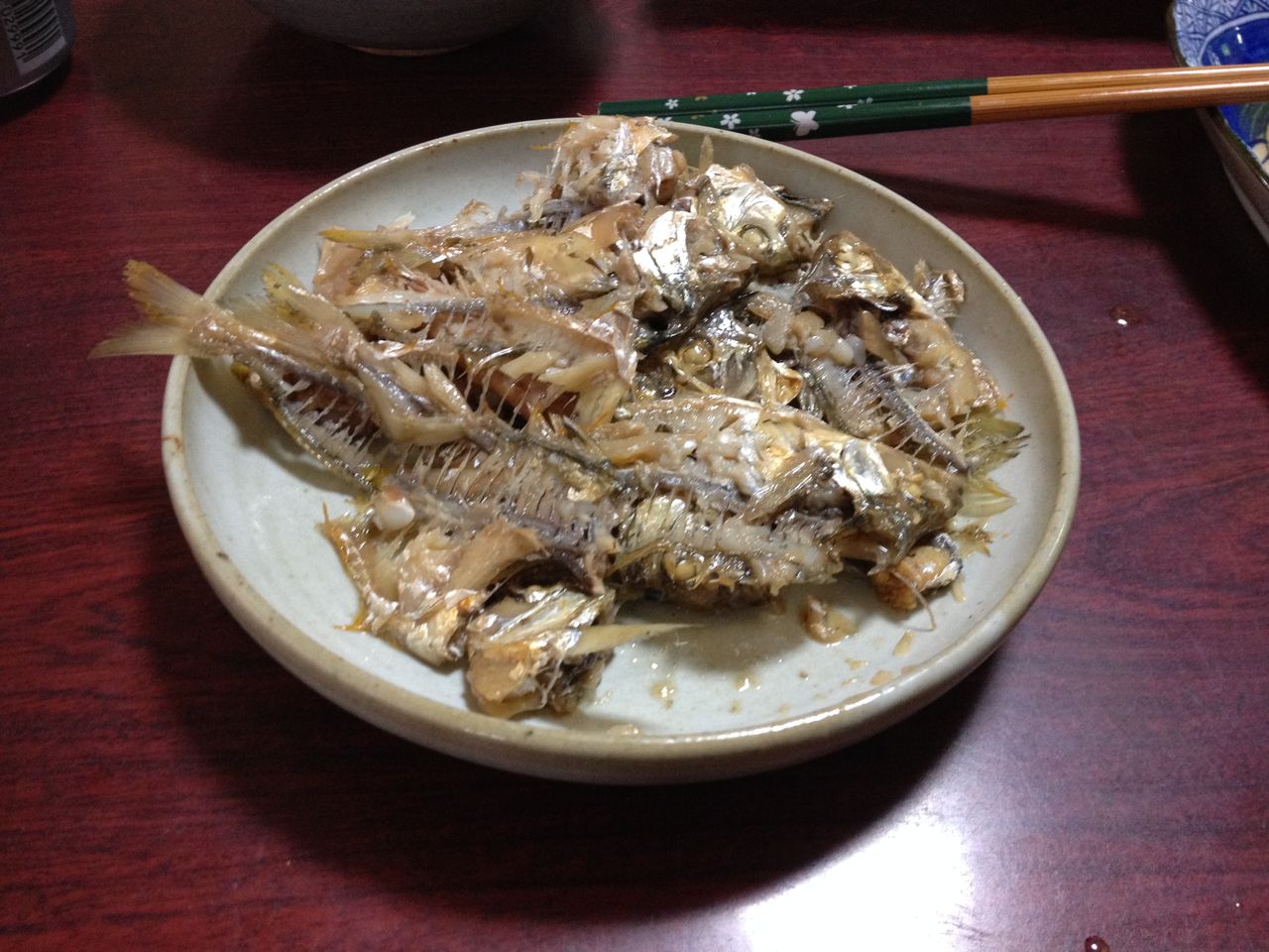 椎の蓋の煮つけ いやしんぼ51 ニヤッとする話