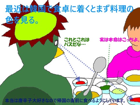 赤くない料理はと