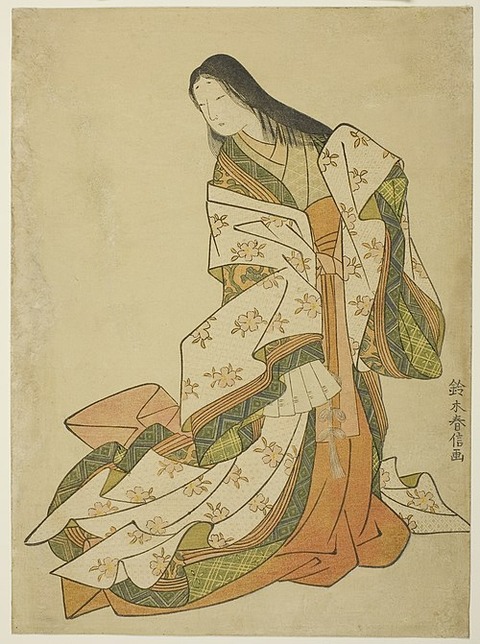 小野小町　鈴木春信