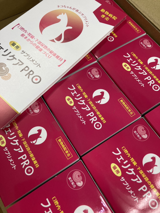 フェリケアPRO - 猫専用サプリメント ついに発売開始です。チュール