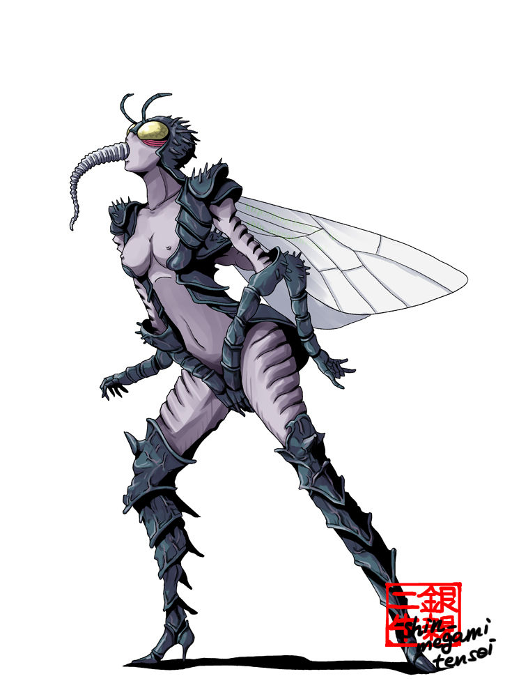 幽鬼ドゥルジ（真・女神転生if） : 女神転生絵置き場