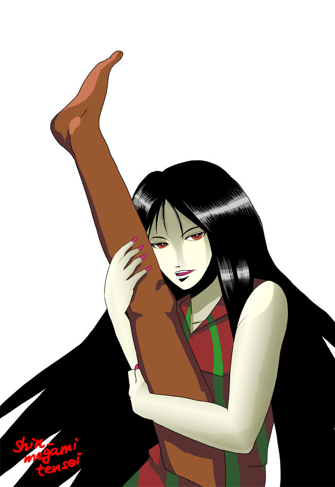 怪異カシマレイコ ソウルハッカーズ 女神転生絵置き場 怪異カシマレイコ ソウルハッカーズ 女神転生絵置き場