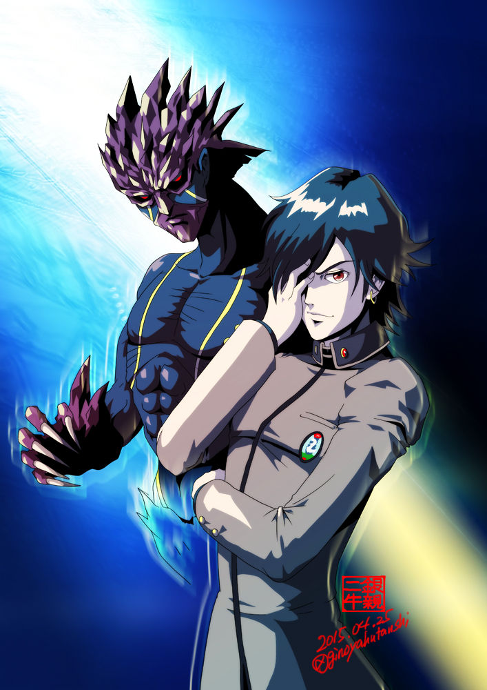 ピアスの少年（女神異聞録） : 女神転生絵置き場