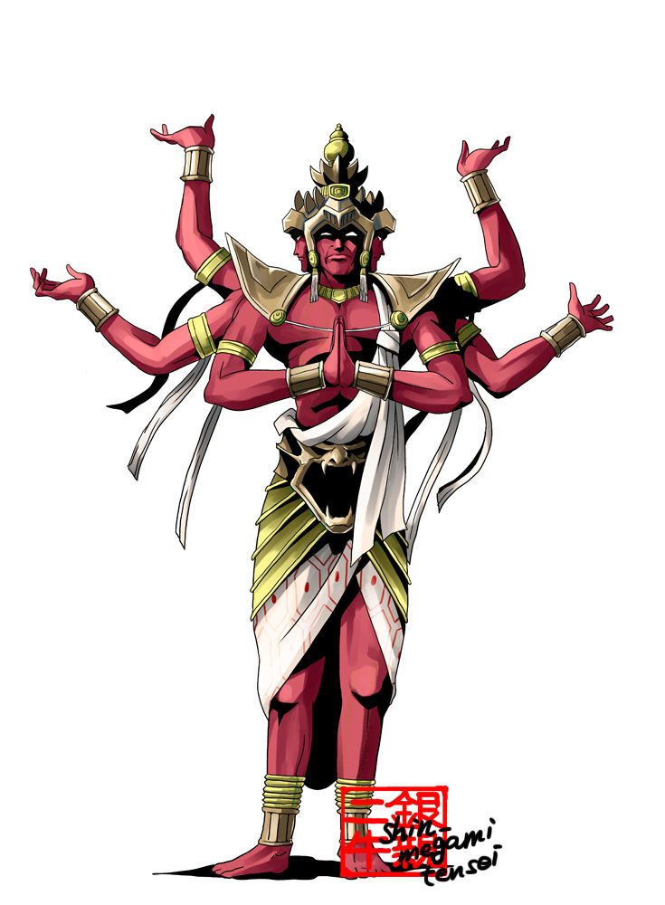 天魔アスラおう 真 女神転生 女神転生絵置き場