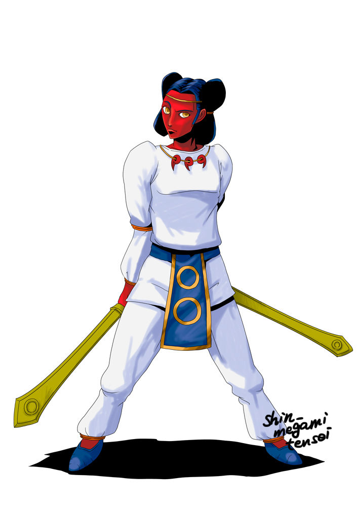 鬼神タケミカヅチ（真・女神転生） : 女神転生絵置き場