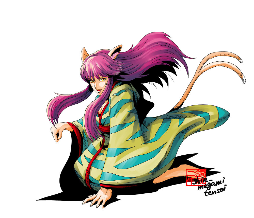 妖魔ネコマタ Dds2 女神転生絵置き場