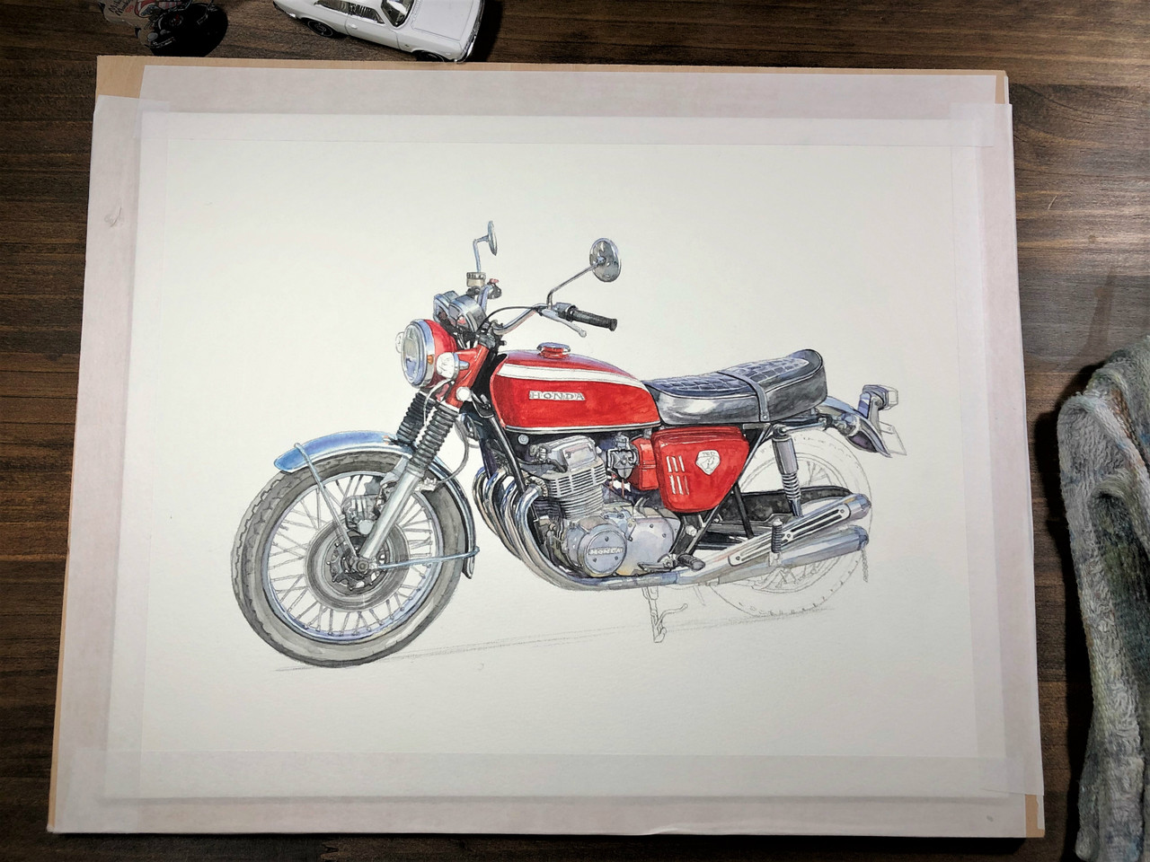 HONDA DREAM CB750FOUR : Moto Art 大沢 慎