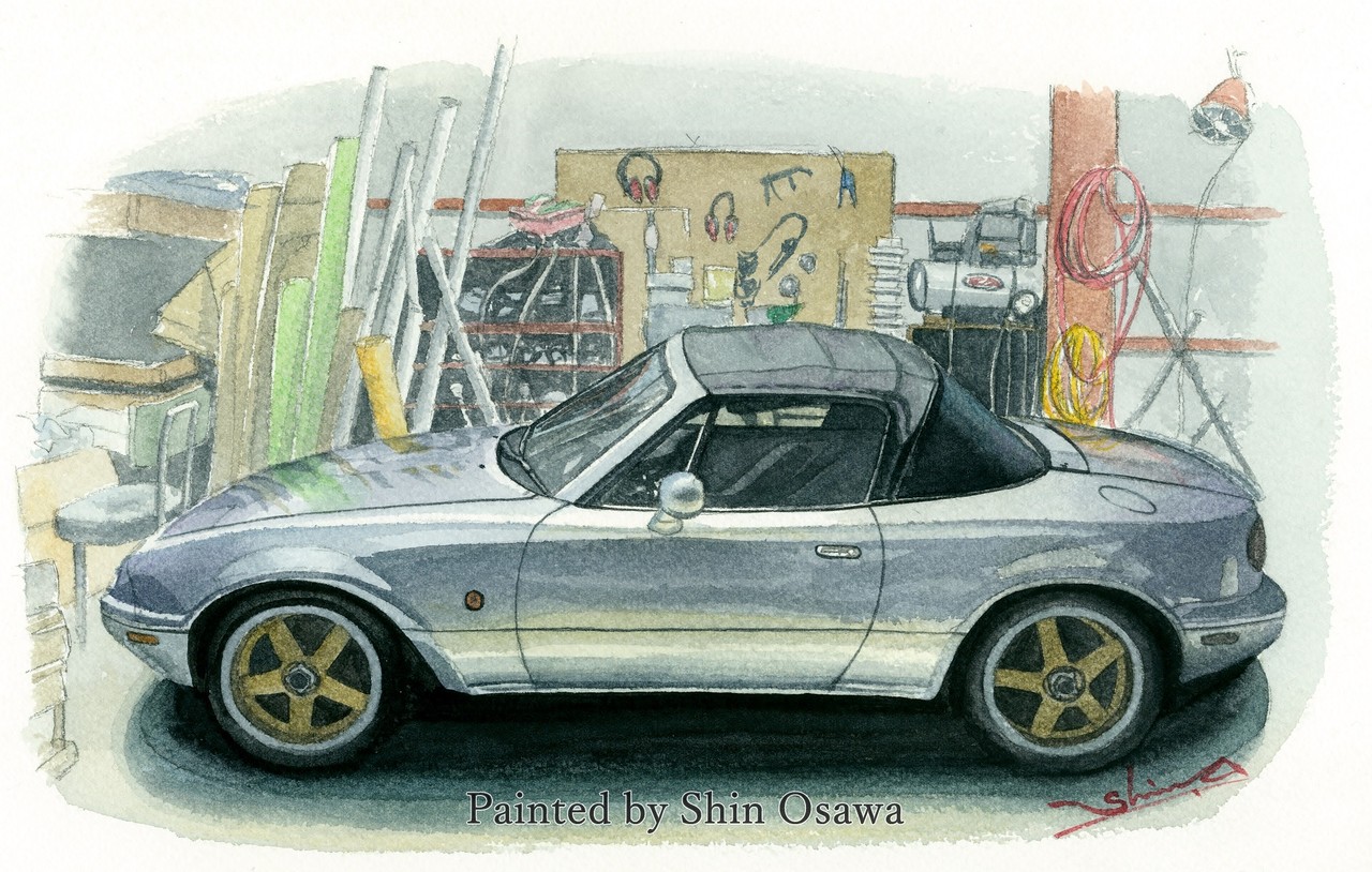 ユーノスロードスター Moto Art 大沢 慎 ユーノスロードスター Moto Art 大沢 慎